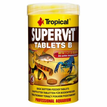 SUPERVIT tablete B, Tropical Fish,50ml, 50ml, 36g SUPERVIT tablete B, Tropical Fish,50ml, 50ml, 36g
