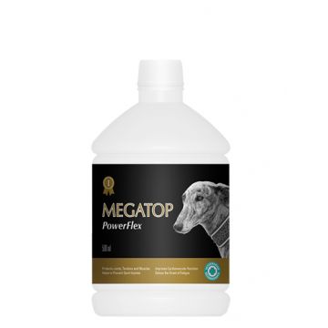 Supliment natural concentrat  MEGATOP® Powerflex, Vetnova, 500ml