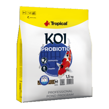TROPICAL-Fish-KOI PROBIOTIC pellet M- 1.5KG TROPICAL-Fish-KOI PROBIOTIC pellet M- 1.5KG