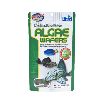 Hrana pentru pesti ierbivori, Plecostomus, HIKARI ALGAE WAFERS 250g Hrana pentru pesti ierbivori, Plecostomus, HIKARI ALGAE WAFERS 250g