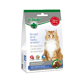 Snack LOW CALORRIE, Dr. Seidel,  pentru pisici, 50 g