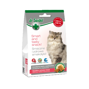 Snack pentru santatea tractului urinar, Dr. Seidel,  pentru pisici, 50 g
