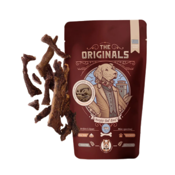 Recompense pentru caini The Originals, Fasii uscate de vita, 80g