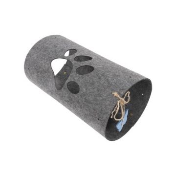 Tunel pentru pisici, ECO TUNNEL M-PETS 25 x 25 x 45 cm
