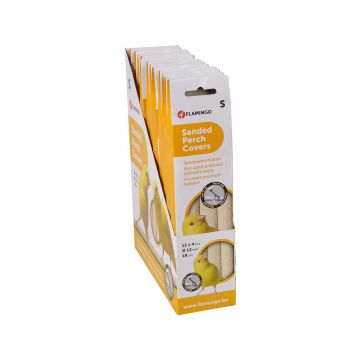 BAT ABRAZIV PENTRU PASARI EXOTICE FLAMINGO S 12MM (4 BUC/SET)