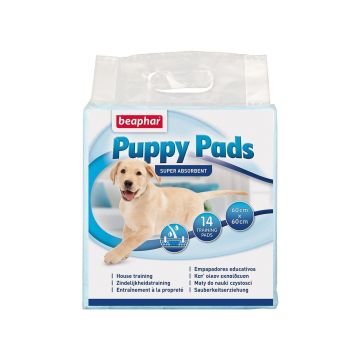 Beaphar Covor Super Absorbant Puppy, 60x60 cm/ 14 buc