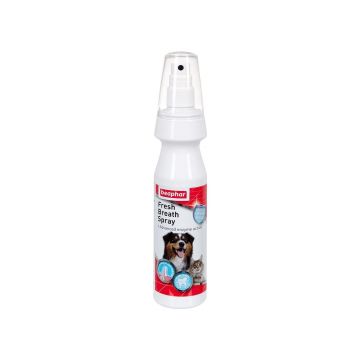 Beaphar Dental Spray Fresh Breath, Caini/ Pisici, 150 ml