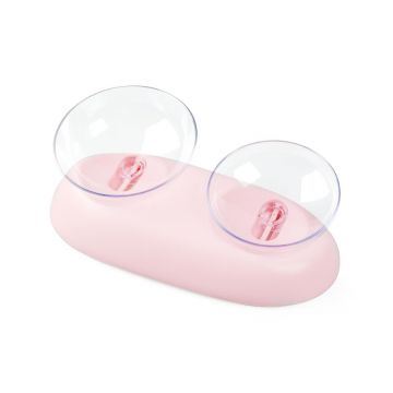 BOL DUBLU FIDA CU UNGHI AJUSTABIL PINK 330 ML