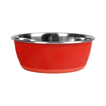 CASTRON PENTRU CAINI TOBIAS INSCRIPTIONABIL CU CRETA FLAMINGO RED M  13CMx500ML