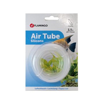 FURTUN PENTRU AER DIN SILICON FLAMINGO 2.5M (DIAM 4-6MM)