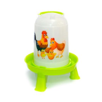 Hranitoare Happy Green Pasari 5 L cu Picioare