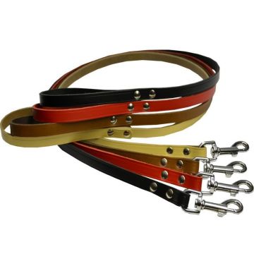 LESA PIELE PENTRU CAINI  MILAN 1CM*120CM