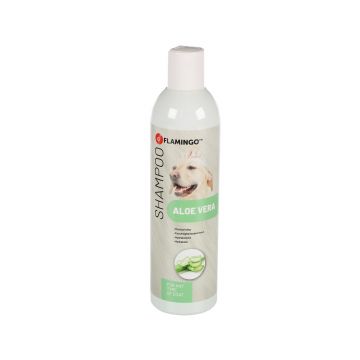 SAMPON PENTRU CAINI FLAMINGO CU ALOE VERA 300ML