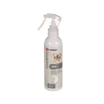 SAMPON PENTRU CAINI FLAMINGO SPALARE USCATA SPRAY 200ML