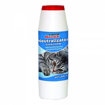 Super Benek, Neutralizator mirosuri litiera, Natural, 500g