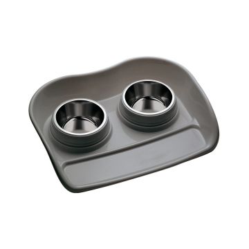 SUPORT+CASTRON DUBLU INOX MPS POTTY L 49x66x12(h)cm