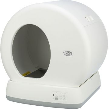 Trixie Litiera cu Autocuratare pentru Pisici, 53x55.5x52 cm/ alb