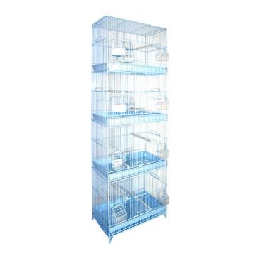 COLIVIE PASARI ETAJATA D660 ALBA 45x25x122.5