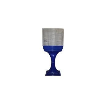 COLIVIE PASARI MPS MOIRA BLUE CU SUPORT (67cm) 51x36x120(h)cm