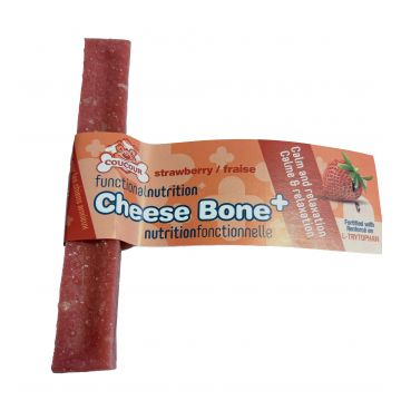 Coucour Recompensa Tare pentru Caini, Branza de Himalaya, Capsuni, S, 48 g