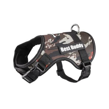 HAM PENTRU CAINI FLAMINGO BEST BUDDY URANUS CAMOUFLAGE M 60-80CM
