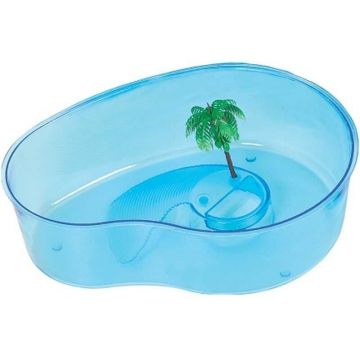 Happet, Bazin pentru Testoase, 5.5 L, 30x9 cm, Albastru