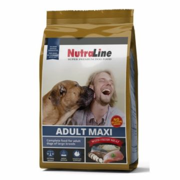 Hrana Pentru Caini, Nutraline Maxi Adult, 12,5 Kg