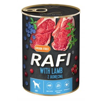 Hrana Umeda Caini, Rafi Dog, Miel si Afine, 400 g
