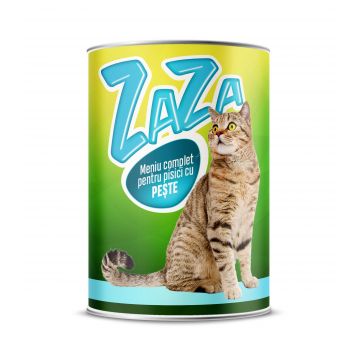 Hrana Umeda Completa pentru Pisici, Zaza, Peste, 415 g