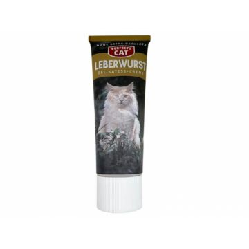 Hrana umeda pentru pisici Perfecto Cat, Crema Delicatess cu ficat, 75g