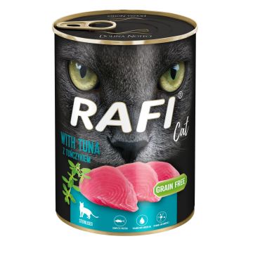Hrana Umeda Pisici Sterilizate, Rafi Cat, Ton, 400 g
