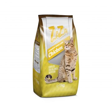 Hrana Uscata Completa pentru Pisici, Zaza, Pui, 1 kg ieftina