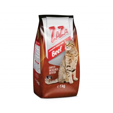 Hrana Uscata Completa pentru Pisici, Zaza, Vita, 1 kg ieftina