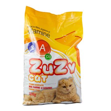 Hrana Uscata Pisici, Zuzy Cat, Mix, 10 kg