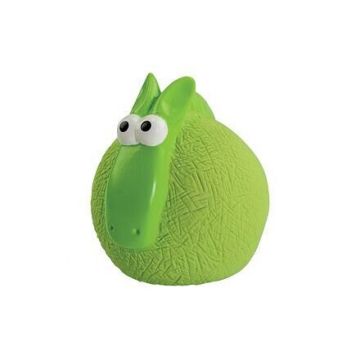 KidDog Jucarie Caini, HipHop, Minge cu Sunet, Latex, 5 cm, Verde