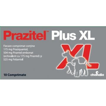 Prazitel Plus XL - 10 comprimate