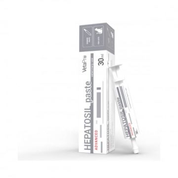 VETAPRO hepatosil advanced paste seringa 30ml suport hepatic pisici