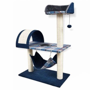 Ansamblu pentru pisici Miau Miau Trendy Caro 59x34x89 cm