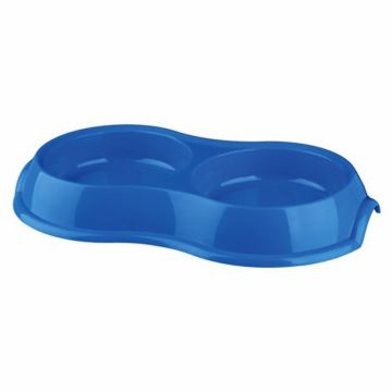 Castron dublu pentru pisici cu antiderapant 0.2 l   11 cm