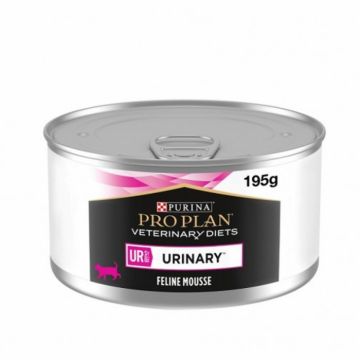 Conserva dietetica pentru pisici Purina Veterinary Diets UR Urinary Mousse 195 gr