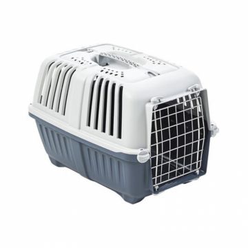 Cusca de transport Pratiko 2 Metal Dark Blue 55 x 36 x 36 (h) cm