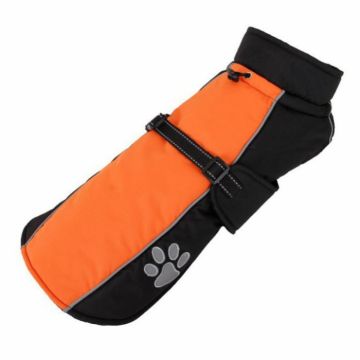 Hainuta caini 4Dog Deluxe Hanna portocaliu 50 cm