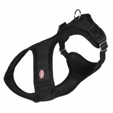 Ham pentru caini Soft XSS - XS 28 - 40 cm   15 mm, negru
