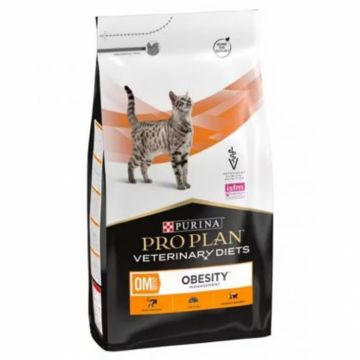 Hrana dietetica pentru pisici Purina Pro Plan OM Obesity Management 5 kg