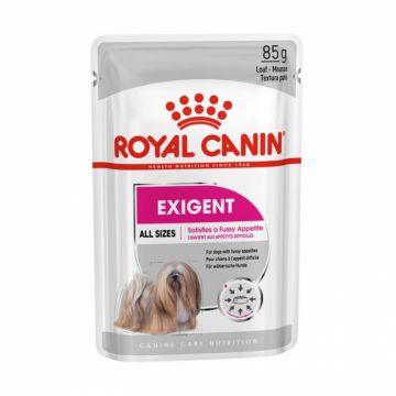 Hrana umeda pentru caini Royal Canin Mini Exigent 85 gr