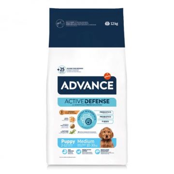 Hrana uscata pentru caini Advance Medium Puppy Protect 12 kg