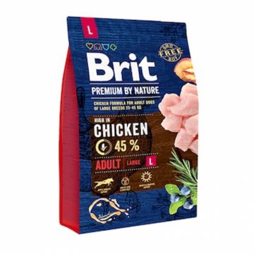 Hrana uscata pentru caini Brit Premium Adult L 3 kg