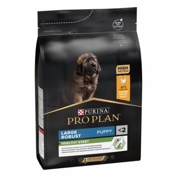 Hrana uscata pentru caini Pro Plan Large Robust Puppy cu pui 3 kg