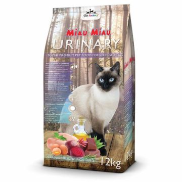 Hrana Uscata Pentru Pisici, Miau Miau Urinary, 12 Kg