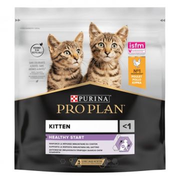Hrana uscata pentru pisici Pro Plan Original Kitten cu pui 400 gr